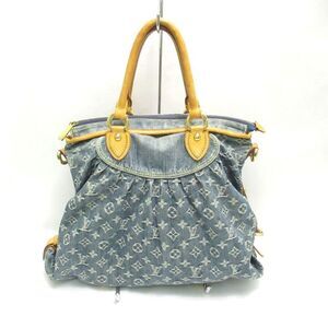 Louis Vuitton Neocabby GM 2Way Shoulder Bag Monogram Denim Blue